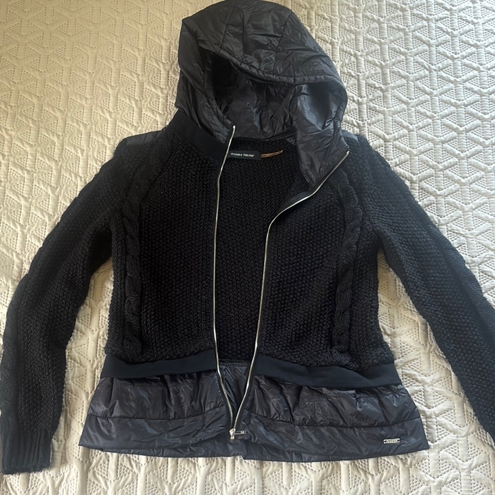 Black Hooded Jacket